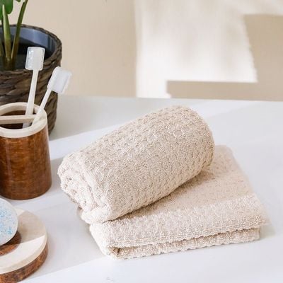 Home Collection 2- Piece Set Hand Towel 40x60 Cm Assorted