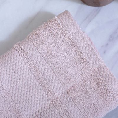 Derby Hand Towel 70X40 Cm -Peach