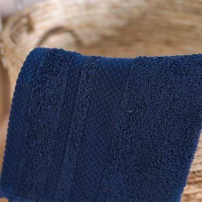 Derby Face Towel 33x33 Cm Navy Blue