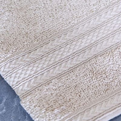 Egyptian Cotton Face Towel 33X33 Cm - Beige