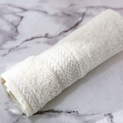 Egyptian Cotton Face Towel 33x33 Cm Off White