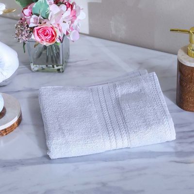 Egyptian Cotton Hand Towel 90X50 Cm - Grey