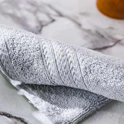 Egyptian Cotton Face Towel 33x33 Cm Grey