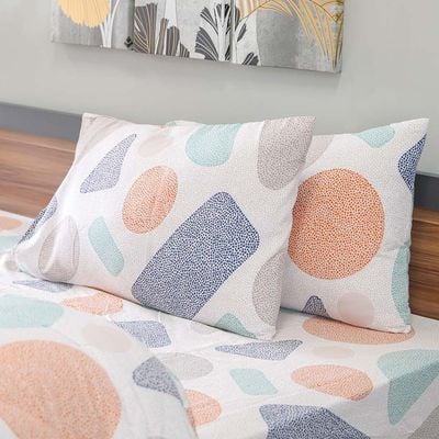 Plush Pebbles 4-Piece Queen Comforter Set 228X254 Cm Multi