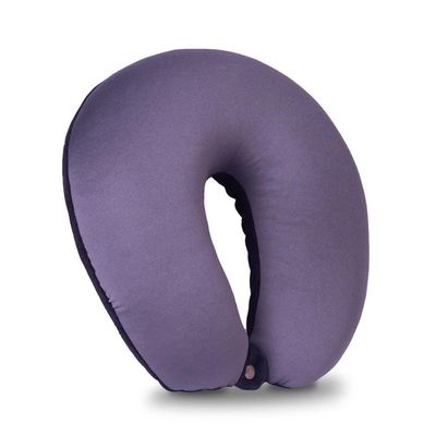 Anton Solid Neck Pillow -Black