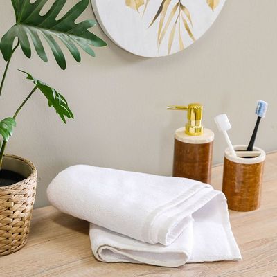 Sterling Solid Towel Mat 50X80Cm White