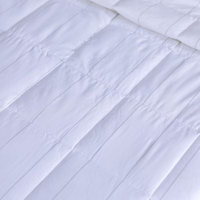 Joy Cotton Quilted Bed Spread Queen -White
