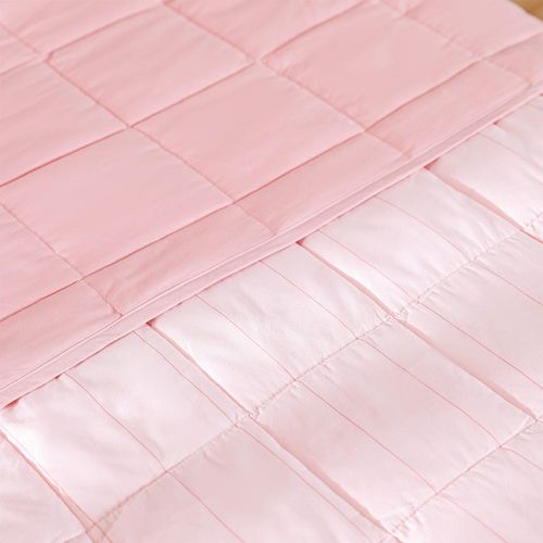 Joy Cotton Quilted Bed Spread Queen -Pink