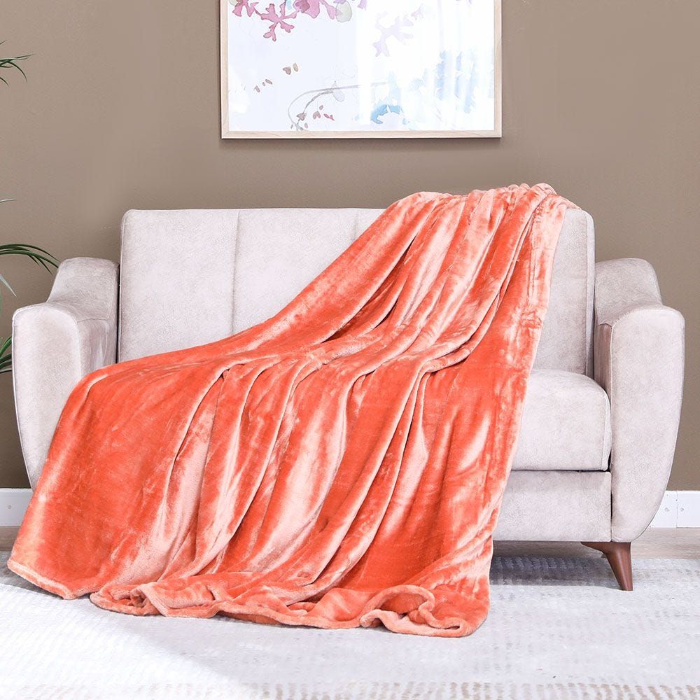 Georgia Peach Sherpa 2024 Blanket