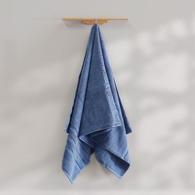 Flossy Advance Bath Towel 70x142 Cm Dark Blue