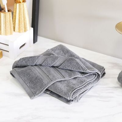 Flossy Advance Hand Towel 41x76 Cm Dark Grey