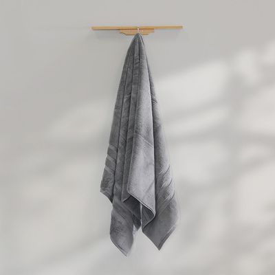 Flossy Advance Bath Towel 70x142 Cm Dark Grey