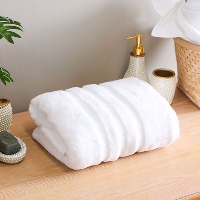 Flossy Advance Bath Towel 70x142 Cm White