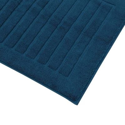 Lets Dry Valencia Border Bathmat 48X78 Cm - Teal