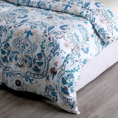 Samarkand 3 -Pcs King Comforter Set 240x260 Cm Cream