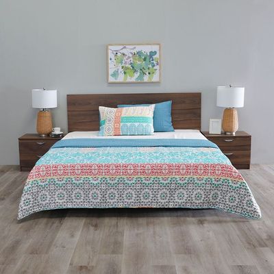 Casablanca 3-Pcs King Bedspread 240x260 Cm Teal