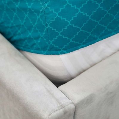 Samarkand 4-Pcs Queen Comforter Set 200x240 Cm Dark Teal