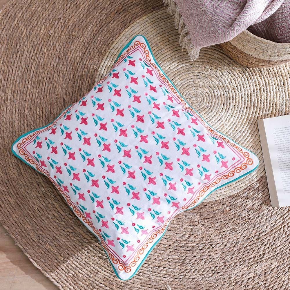 Fuschia store lumbar pillow