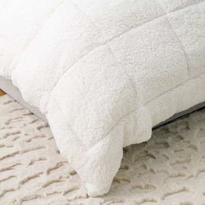 Serenity Sherpa Duvet Super King 220x260 Cm Beige