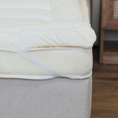 Serenity Mattress Topper Queen 160x200 Cm Beige