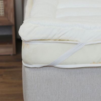 Serenity Mattress Topper Super King 200x200 Cm Beige