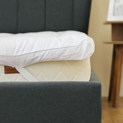 Serenity Feels Like Down Mattress Super King Topper 200x200 Cm White