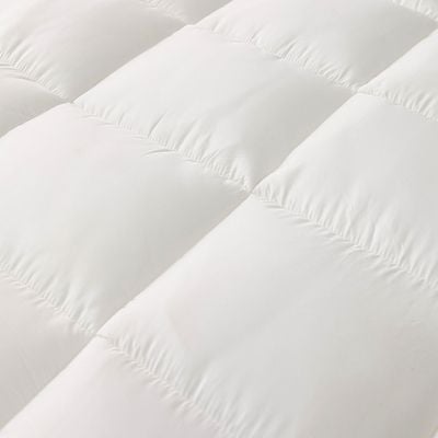 Serenity Silk Feel Mattress Topper Single 120x200 Cm White