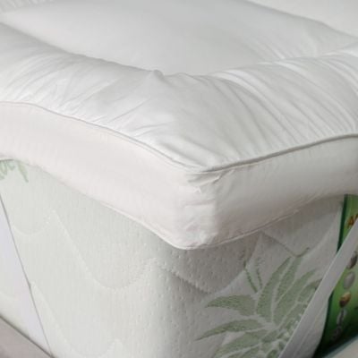 Serenity Silk Feel Mattress Topper Single 120x200 Cm White