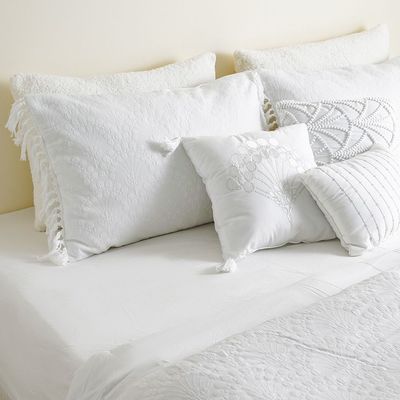 Allure Kilanny 7- Piece King Comforter Set 240x260 Cm White
