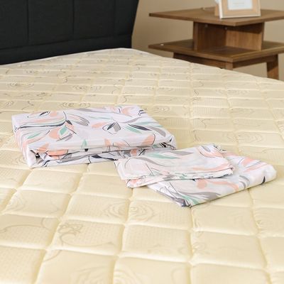 AW23 Bliss Oliana 3- Piece Queen Fitted Sheet Set 160x200 Cm Peach