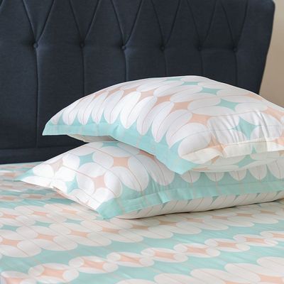 AW23 Bliss Spencer 3- Piece King Fitted Sheet Set 180x200 Cm Teal