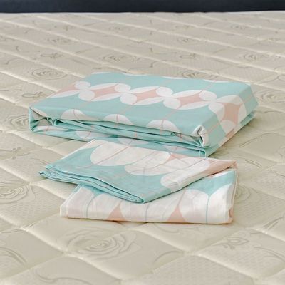 AW23 Bliss Spencer 3- Piece King Fitted Sheet Set 180x200 Cm Teal