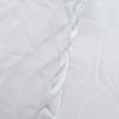 Delight Dobby 10-Pc King Comforter Set - White - 240x260 cm 