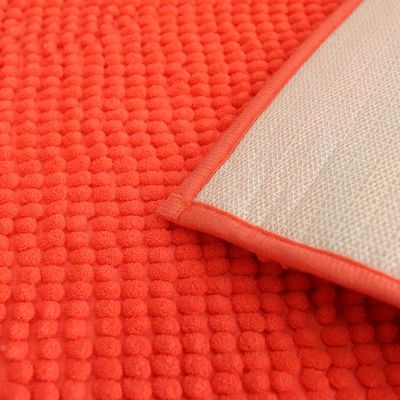 AW23 Chenille Solid Bath Mat 40x60 Cm Pink