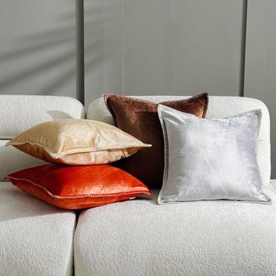 Laurel Cushion Cover 45X45 Cm Off White