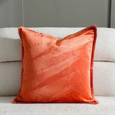 Laurel Cushion Cover 45X45 Cm Rust