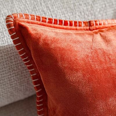 Laurel Cushion Cover 45X45 Cm Rust