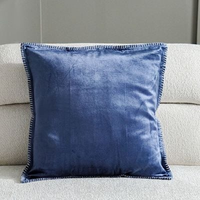 Laurel Cushion Cover 45X45 Cm Blue