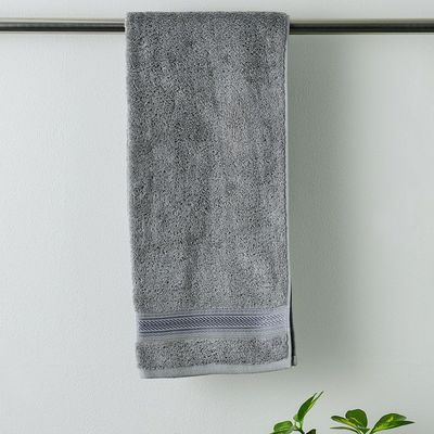 Ecotwist Hand Towel 50x90 Cm Light Grey