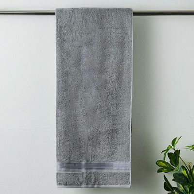 Ecotwist Bath Towel 70x140 Cm Light Grey