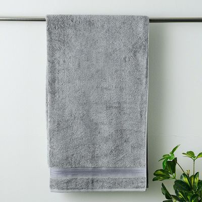 Ecotwist Bath Sheet 90x150 Cm Light Grey