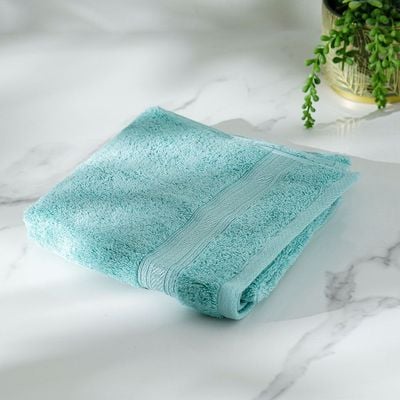 Ecotwist Hand Towel 50x90 Cm Teal