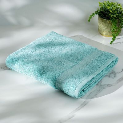 Ecotwist Bath Sheet 90x150 Cm Teal