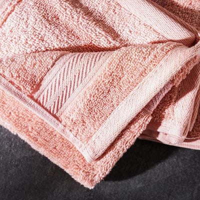 Ecotwist Face Towel 4-Piece Set 33x33 Cm Peach