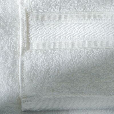 Ideal High Bulk Face Towel 4-Piece Set 33x33 Cm White