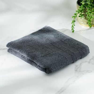 Ideal High Bulk Hand Towel 50x90 Cm Charcoal Grey