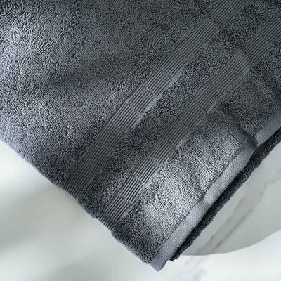 Ideal High Bulk Hand Towel 50x90 Cm Charcoal Grey