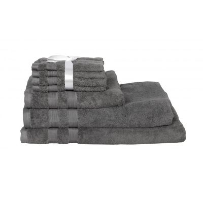 Ideal High Bulk Bath Towel 70x140 Cm Charcoal Grey
