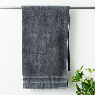 Ideal High Bulk Bath Towel 70x140 Cm Charcoal Grey