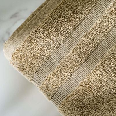 Ideal High Bulk Face Towel 4-Piece Set 33x33 Cm Beige